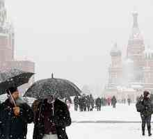 Când a existat cel mai puternic zăpadă din Moscova și ce să se aștepte astăzi de vreme