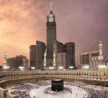 Complexul de clădiri înalte Abraj al-Bayt din Mecca (Arabia Saudită)