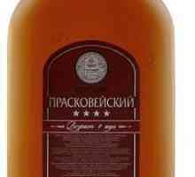 Cognac `Praskoveysky`: descriere, compoziție