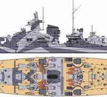 Coșmarul flotei engleze este vasul de luptă "Tirpitz"