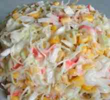 Salata de crab: calorii, beneficii și rău