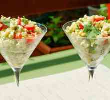Salata de salata: reteta. Salată de crab fără orez clasic