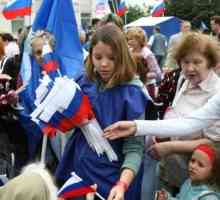 Sărbătoare colorată - Ziua Flagului în Rusia