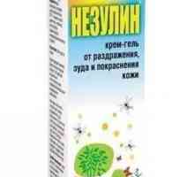 Cream-gel `Nezulin`: instrucțiunea privind aplicarea, răspunsurile, descrierea