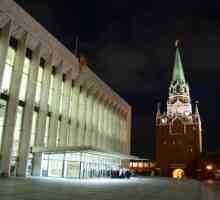 Palatul Congreselor din Kremlin. Schema Palatului Kremlin