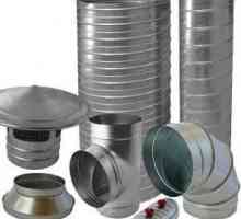 Conducte de aer rotund din oțel zincat: GOST, aplicație