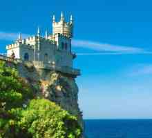 "Cuibul înghițirii" în Crimeea - un castel romantic în spiritul Evului Mediu