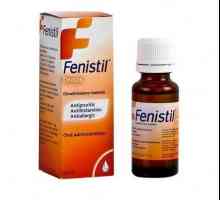 Medicamentul "Fenistil" (picături pentru copii) este o mântuire din cauza alergiilor!