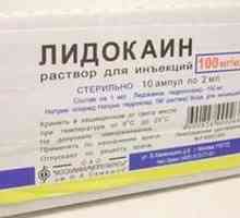 Medicamentul "Lidocaină". Instrucțiuni de utilizare și descriere
