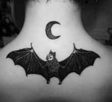 Bat - tatuaj indivizilor luminoși