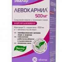 "Levocarnil 500 mg" ("Evalar"): recenzii, instrucțiuni de utilizare și…