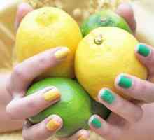 Lemon Manicure: idei de design