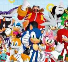 Caracterul copiilor preferați: Sonic și echipa sa