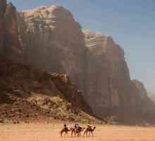 Martian Wadi Rum Desert în Iordania: descriere, istorie și fapte interesante