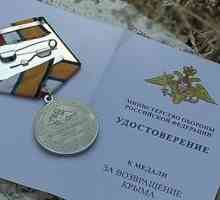 Medalia "Pentru eliberarea Crimeei și Sevastopolului"
