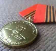 Medalia de Zhukov este eliberat pentru curaj și curaj personal