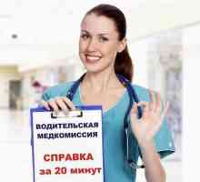 Tabla medicală pentru șoferi, Vladivostok: centre medicale "Sanas", "Asclepius"