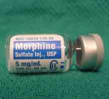 Morfina este ce? Morfina în cancer. Morfina - ameliorarea durerii