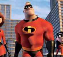 Cartoon `The Incredibles` (2004): actori, complot