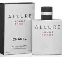 Bărbați toaletă de apă Allure Homme Sport Chanel. Recenzii, descrierea parfumurilor și tipurilor