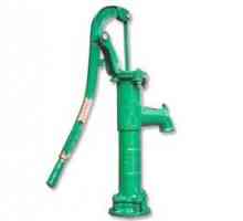 Pompa este făcută manual cu apă manuală. Schemă, instruire