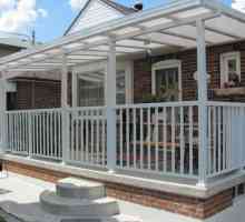 Baldachinul de pe verandă: proiecte, materiale și construcții