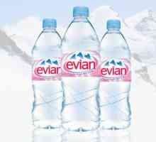 Apa unică "Evian". Proprietăți uimitoare ale produsului