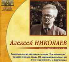 Nikolaev Alexey: o scurtă biografie și creativitate