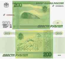 Noile bancnote de 2000 și 200 de ruble