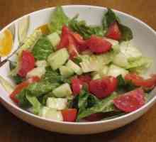 Castraveți și roșii: utilizare și conținut caloric. Salata de castraveți și roșii - gătiți acasă