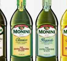 Uleiul de măsline `Monini`: descriere, compoziție, caracteristici și recenzii