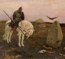 Descrierea picturii "Knight at the Crossroads". Istoria creării sale