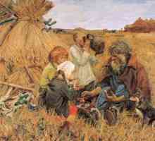 Descrierea tabloului "Harvest" din Plastov. Exemplu de interpretare