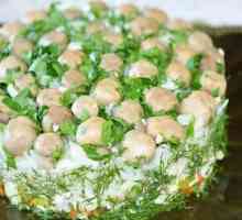 Mâncăruri originale de gătit la domiciliu: "Gâlcă de ciuperci", rețetă de salată
