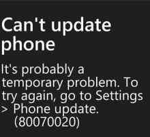 Eroare 80070020 Telefon Windows: cum să remediați acest lucru. Cod de eroare 80070020 Telefon…