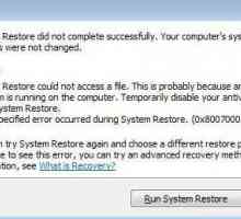 Eroare cu codul 0x80070005 (Windows 7). Cum să rezolv?