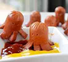 Octopus de cârnați - feluri de mâncare originale