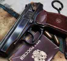 Principalele părți ale pistolului Makarov și scopul lor