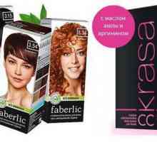 Paletă de vopsele pentru păr `Faberlic`: număr de nuanțe