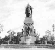 Monumentul lui Catherine al II-lea în Simferopol: renașterea legendei compoziții sculpturale