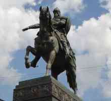 Monumentul lui Yuri Dolgoruky de la Moscova. Monumentul lui Yuri Dolgoruky din Kostroma