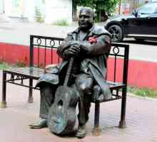 Monumentul lui Mihail Krug din Tver: regele chanson-ului rusesc de la fani