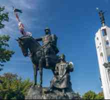 Monumentul lui Peresvet din Bryansk. Evenimente istorice