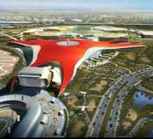 Parcul Ferrari din Abu Dhabi. Emiratele Arabe Unite - Ferrari Park