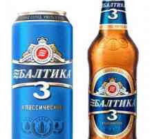 Beer `Baltika 3` - tabără clasică luminoasă