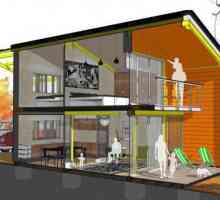 Casa planului 10 pentru 10 (proiect cu două etaje): caracteristici