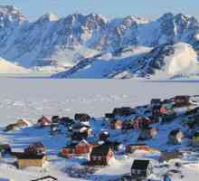 Groenlanda, clima, populația, orașele, pavilionul