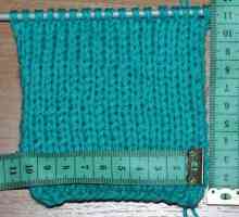 Tip gros de tricotat: descriere și diagrame