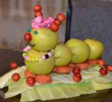 Artizanat din fructe pentru copii proprii pentru creativitatea copiilor