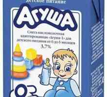 Confirmarea alegerii corecte a alimentelor pentru copii "Agusha" (lapte acru de la 0…